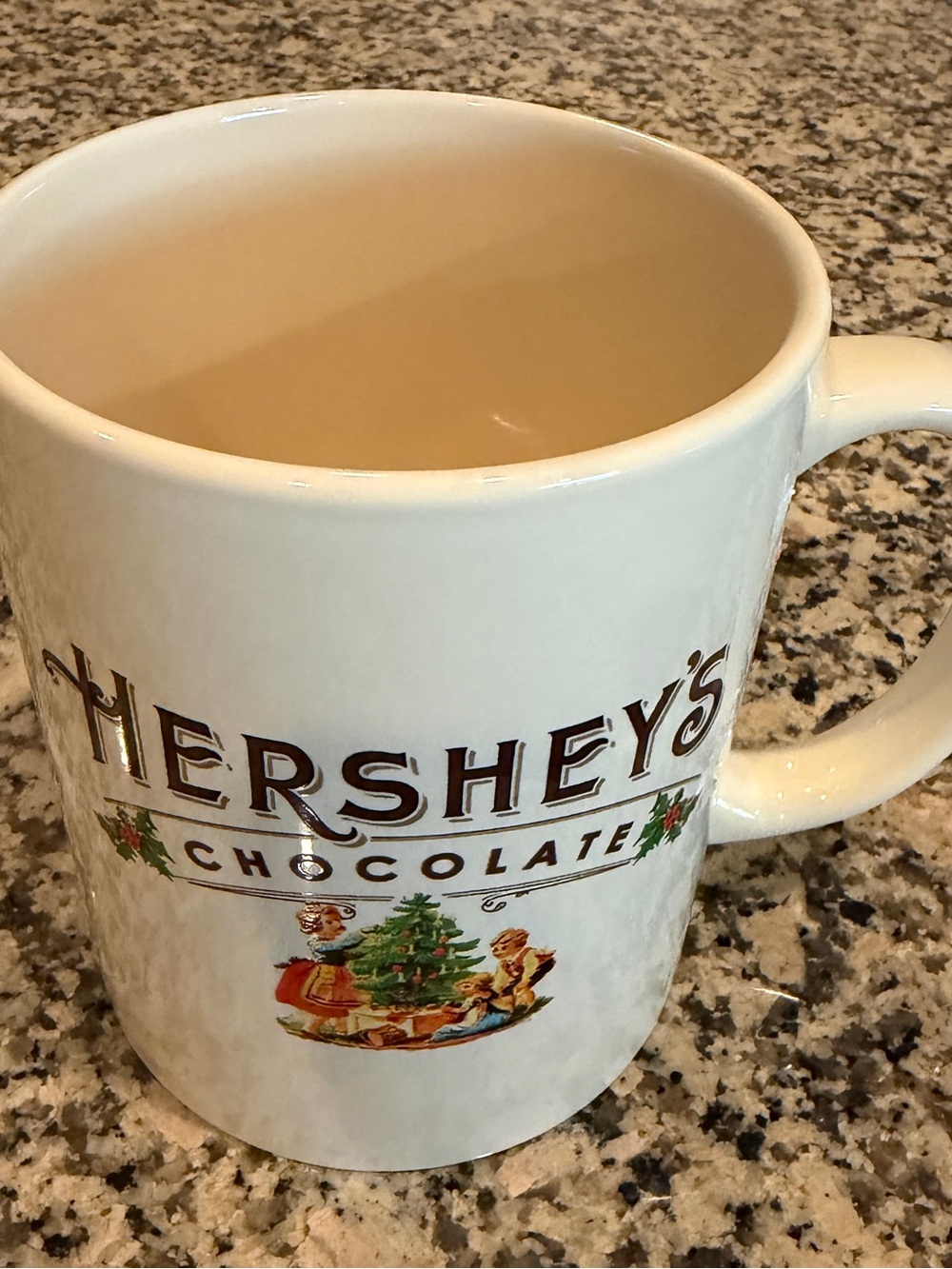 Vintage Christmas Design Hershey’s Chocolate Mug 20 oz